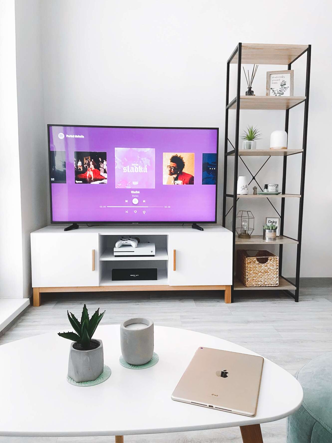 how to connect spotify to my TV